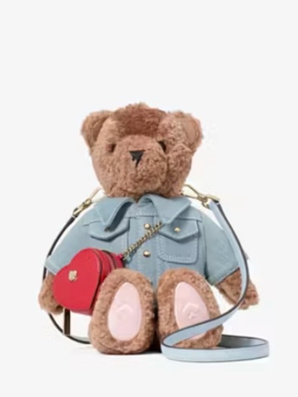 Kate Spade Katey 3D Teddy Bear Crossbody Bag